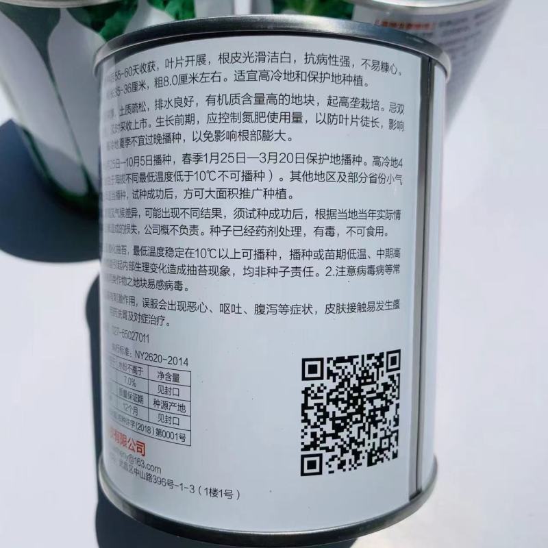 春白玉白萝卜种子脆甜水果萝卜种籽春季秋季田园蔬菜种孑易种