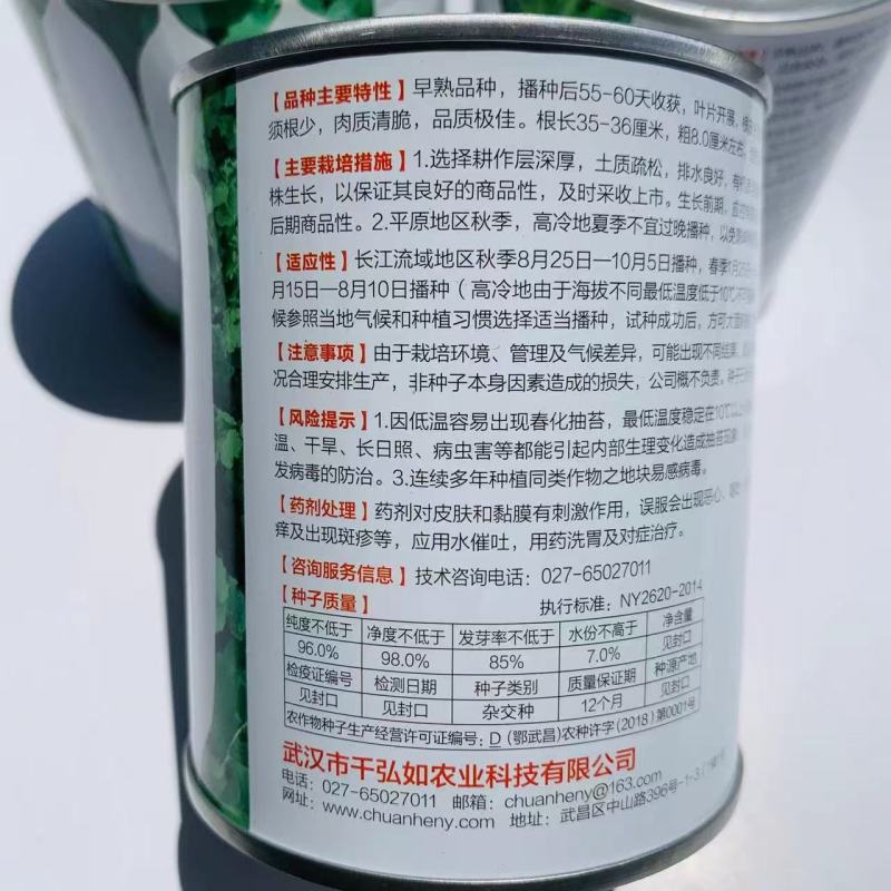 春白玉白萝卜种子脆甜水果萝卜种籽春季秋季田园蔬菜种孑易种