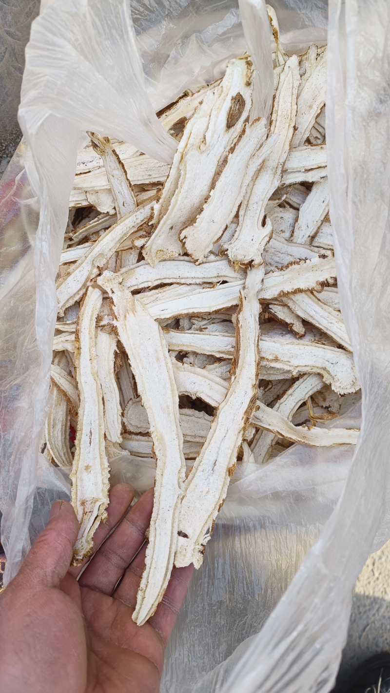 独活头片，选装精品干独活，冲洗，切制，晾晒，过筛订包而成