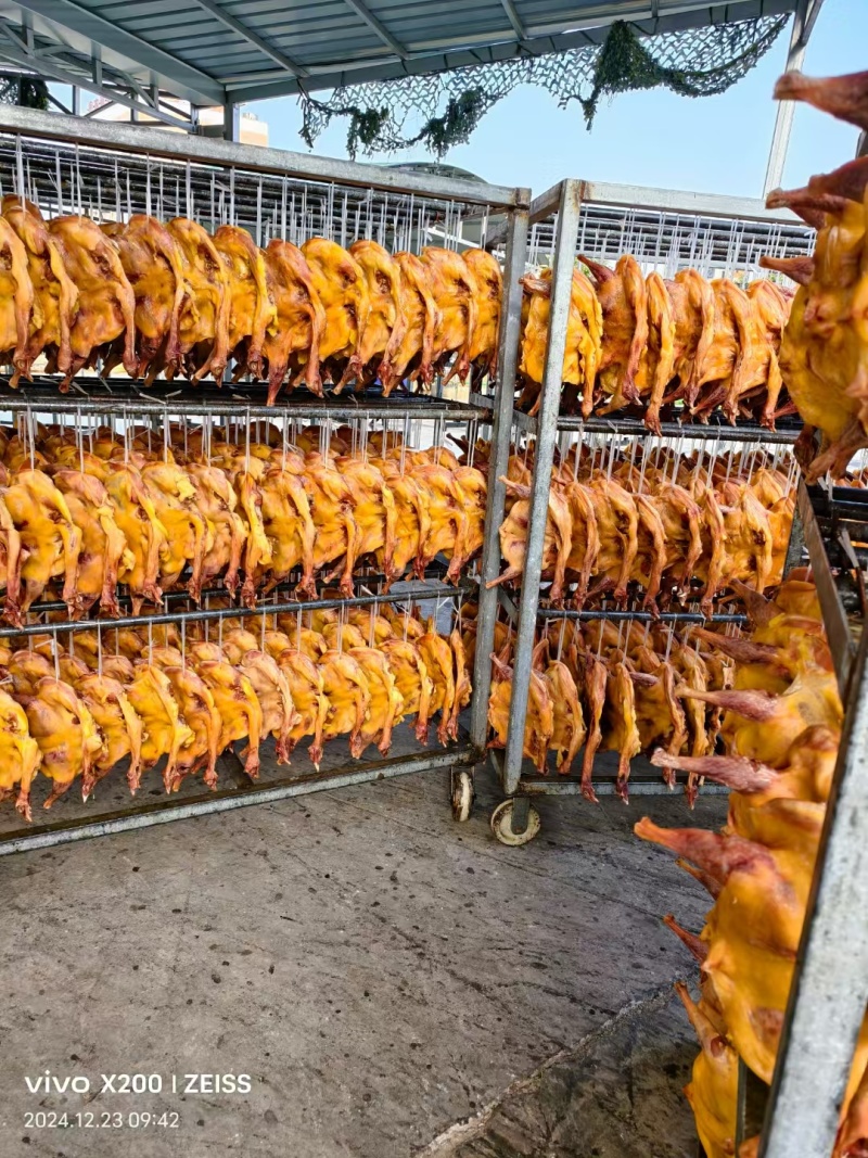 十里风风干腊鸡礼盒装湖北风干土鸡荆门沙洋十里铺工厂直发