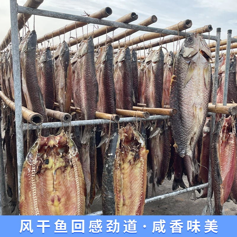 十里风干鱼湖北荆门风干鱼十里铺工厂直发18.5元/斤