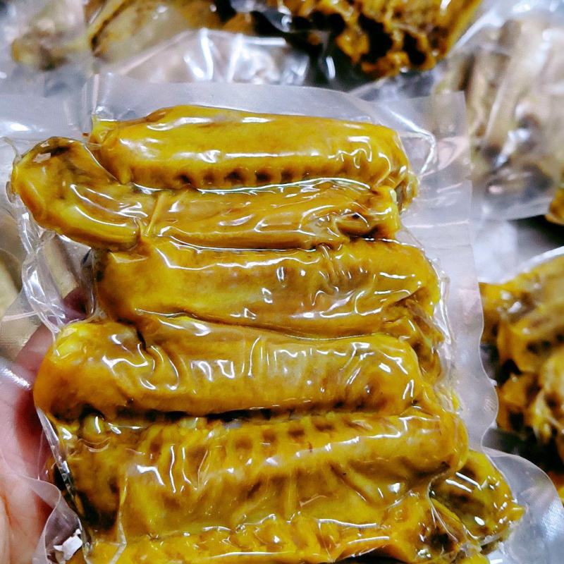 五指毛桃焗鸭中翅开袋即食肉质紧实口感咸香适中一袋十只装