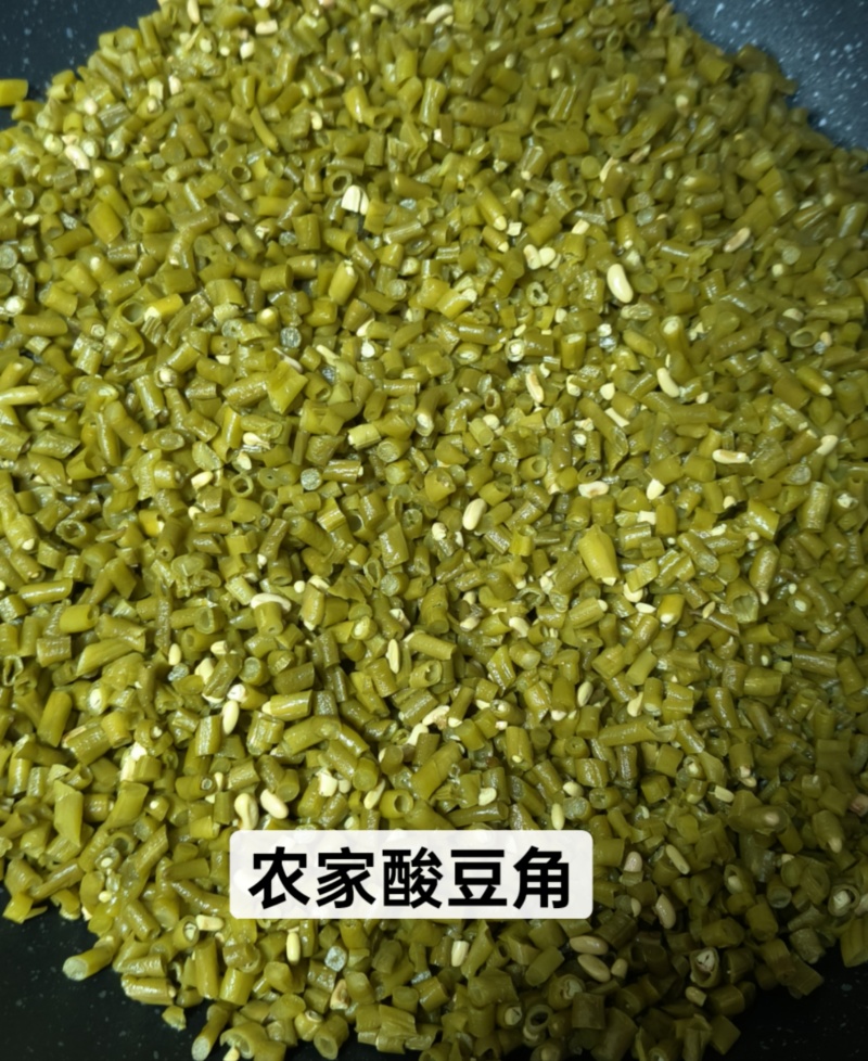 【酸豆角炒肉末】松茸肉沫搭上农家自泡酸豆角又酸又脆很开胃