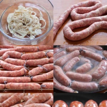 鲜肉脆皮肠口感鲜香无杂肉一包8条