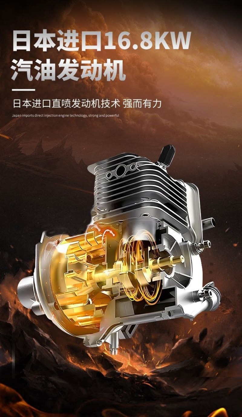 四冲程割草机背负式多功能小型农用汽油家用开荒打除草机