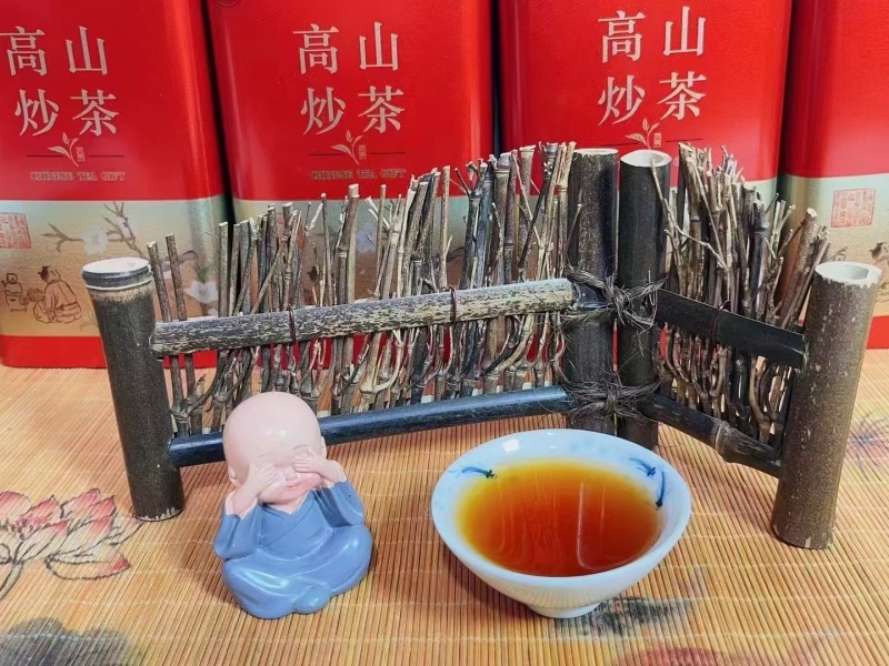 本地高山炒茶礼盒，一套2罐一斤装，送礼自食两宜