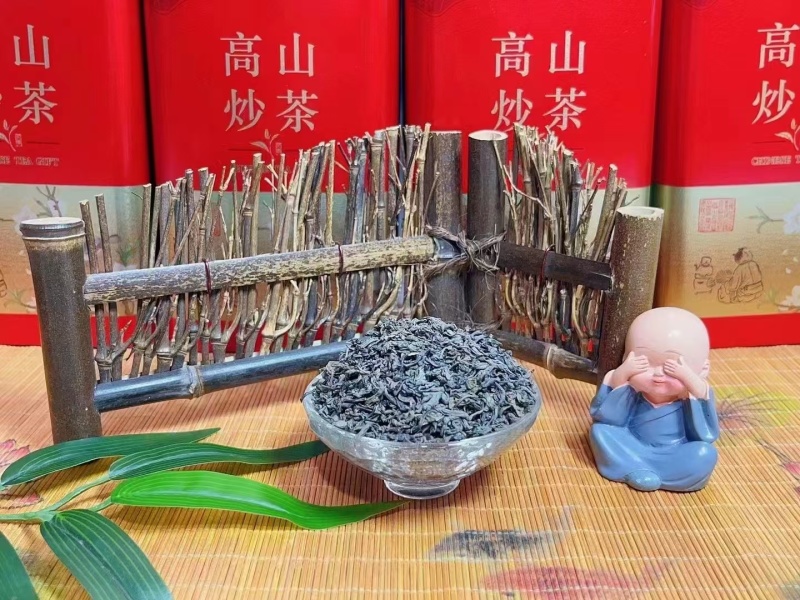 本地高山炒茶礼盒，一套2罐一斤装，送礼自食两宜