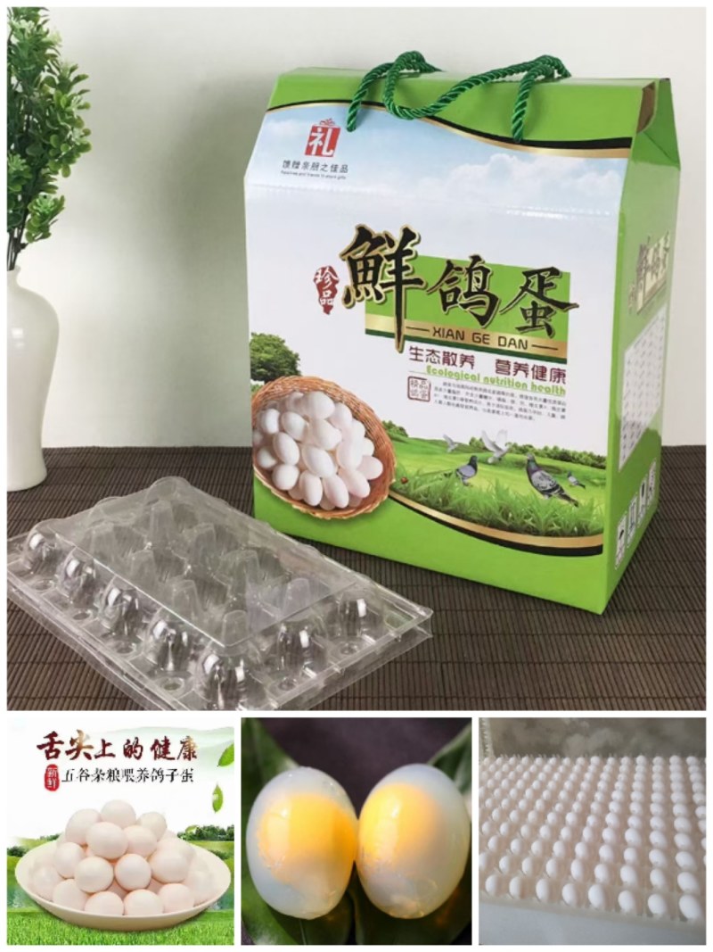 新鲜鸽子蛋