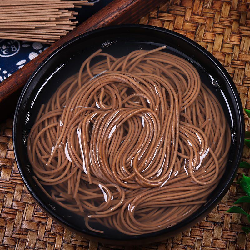 正宗黑荞麦面条批发粗粮面条减0杂粮脂低脂挂面早餐荞麦龙须