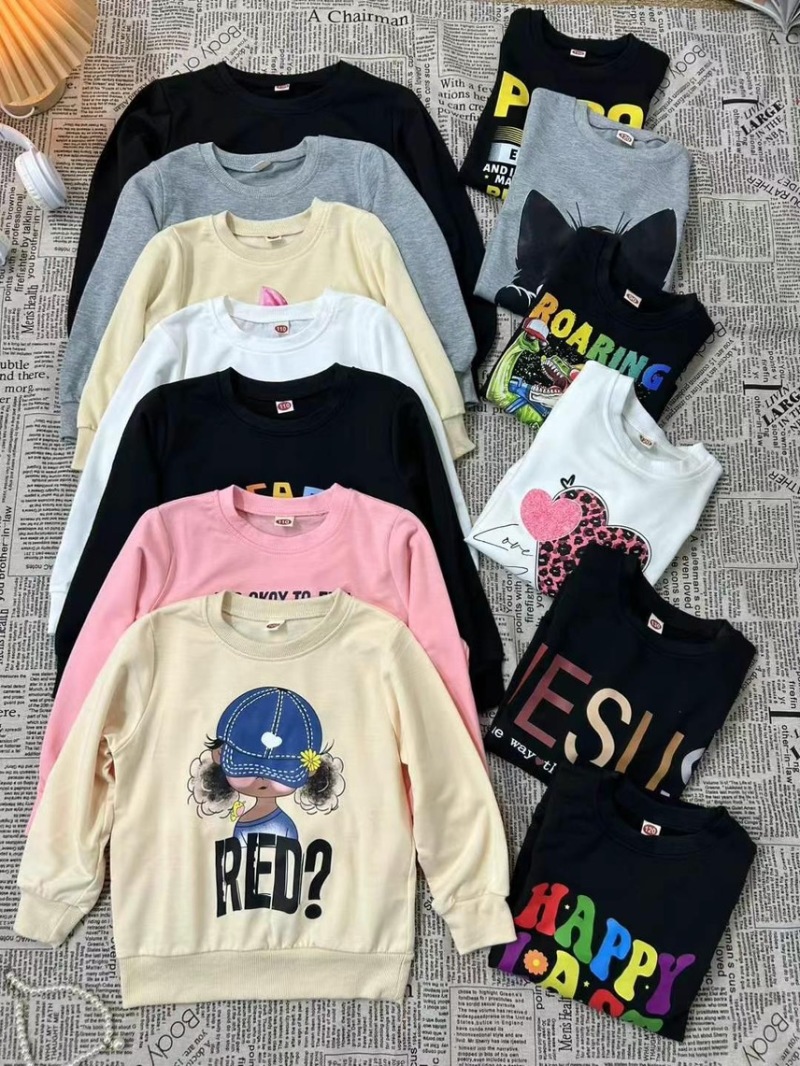 儿童卫衣数量18660件，工厂新货，全清6.9分货➕1