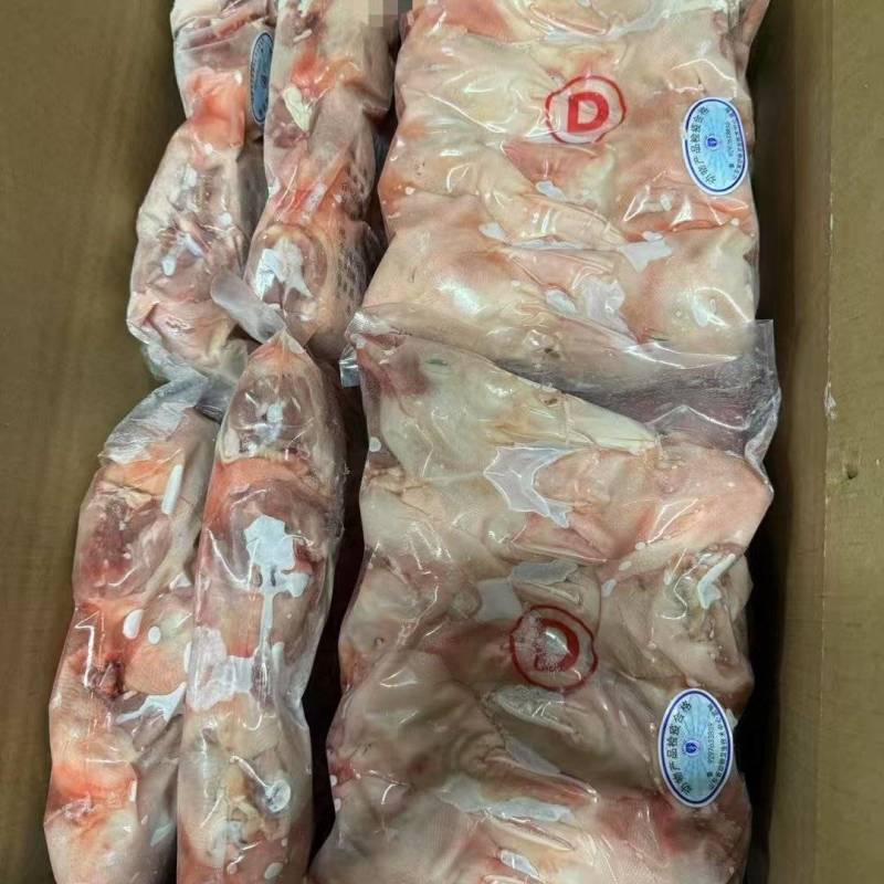大品牌二级鸭头现货20吨低价出，电商可用