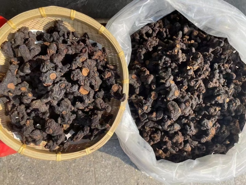 多花黄精，中大个九蒸九晒黄精，姜型黄精干九制黄精