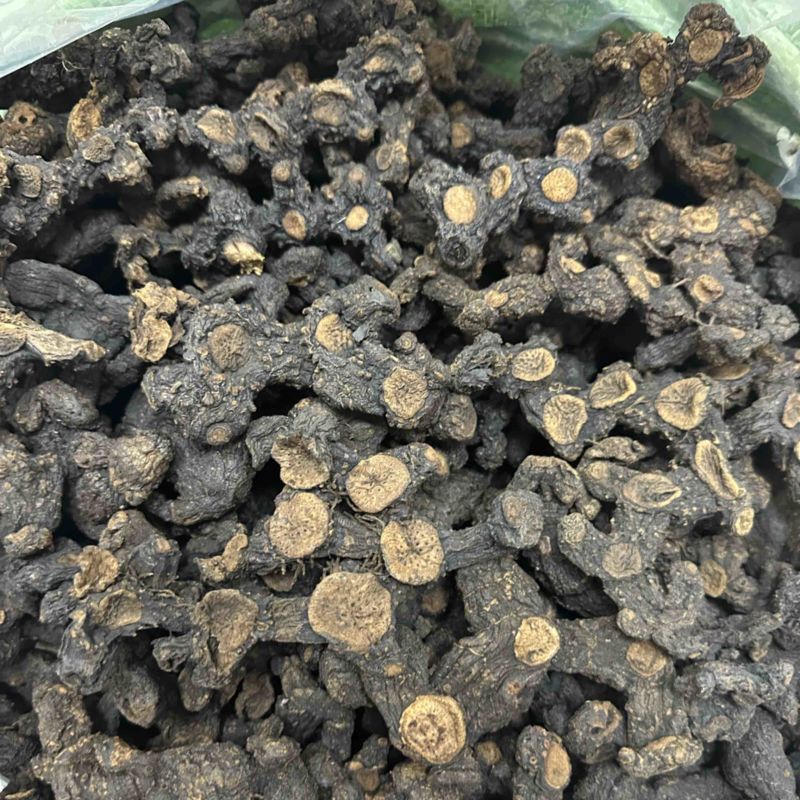 多花黄精，中大个九蒸九晒黄精，姜型黄精干九制黄精