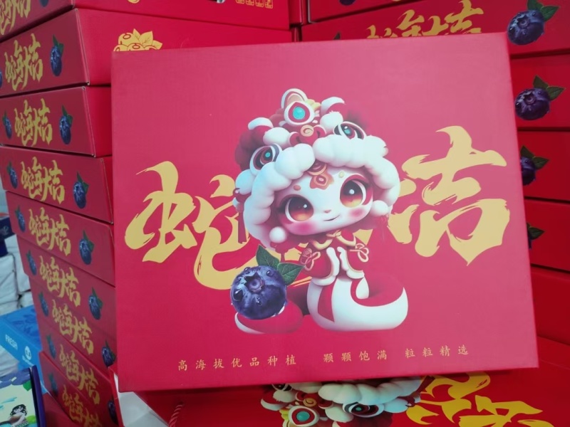 果园直发包邮】云南澄江精品新鲜蓝莓高端水果脆甜花香L25