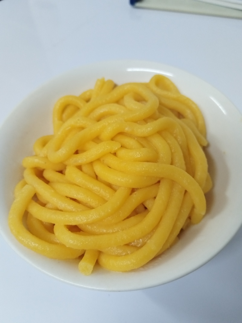 吉丰汤子面滑溜，劲道