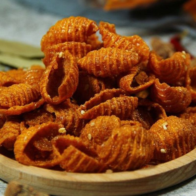 甜畅海螺酥大包香甜尖叫麻辣鱼卷咔嚓脆膨化食品休闲小卖部零