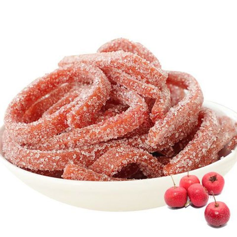 雪花山楂条山楂丝山东特产山楂雪花条山楂制品组合零食蜜饯