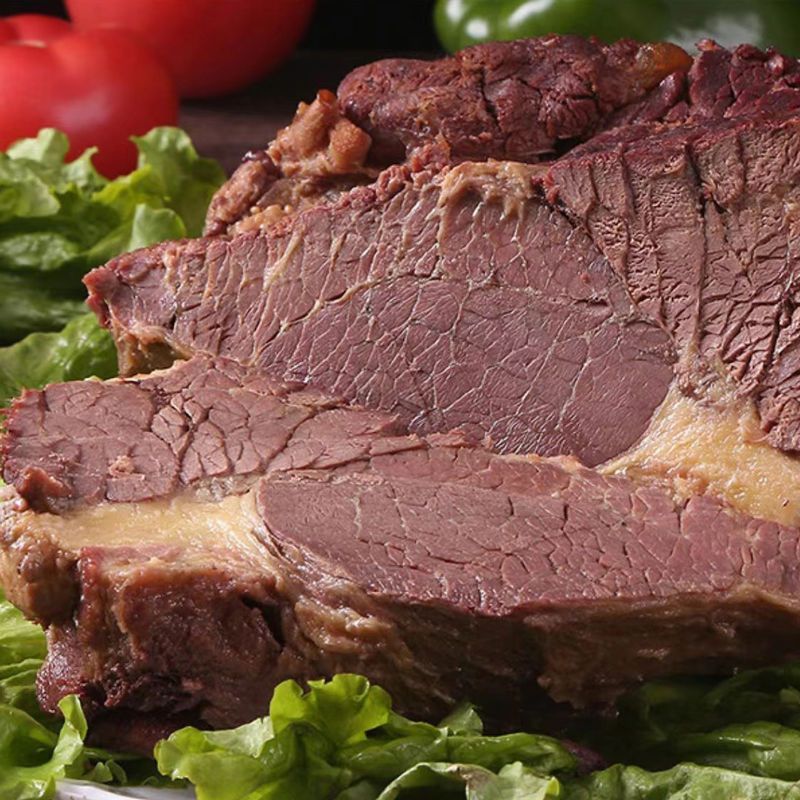 东阿驴肉熟食山东特产全熟酱香驴肉直销原切真驴肉真空