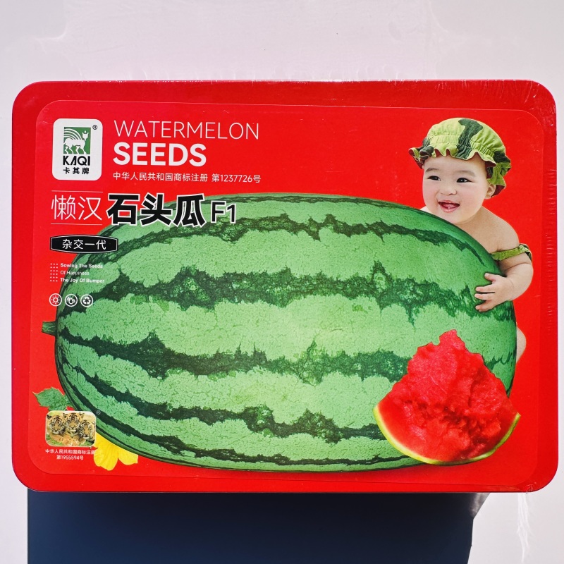 特大懒汉瓜种子石头瓜西瓜种子超甜耐重茬耐旱大果型西瓜种籽