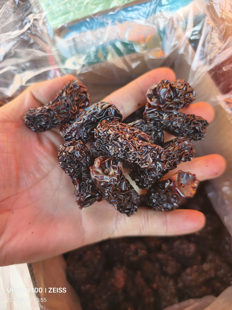 长形紫晶枣乌枣黑枣电商直供欢迎采购咨询