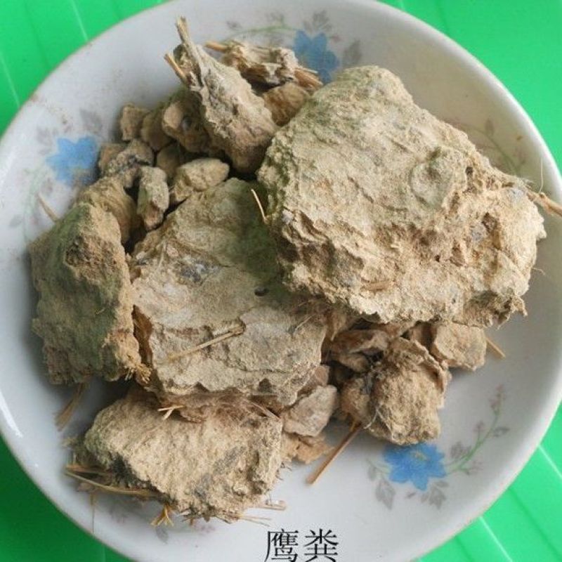 鹰粪白1公斤鹰条白白鹰粪老鹰屎鹰黄白