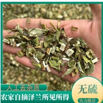 泽兰泽兰叶过筛货货干净泽兰实物拍摄泽兰