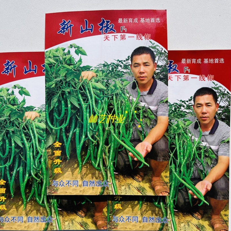 新山椒线椒辣椒种子口感好强辣亮绿早熟高产商品性佳