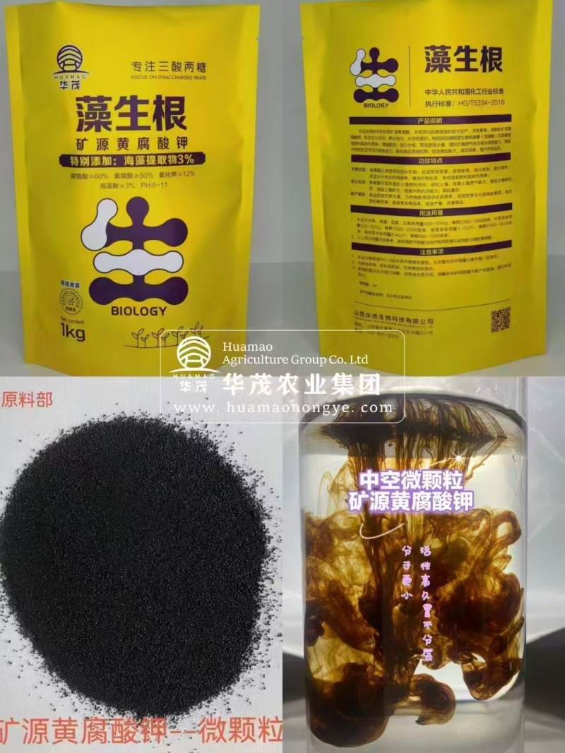 华茂农业集团——藻生根添加海藻的矿源黄腐酸钾