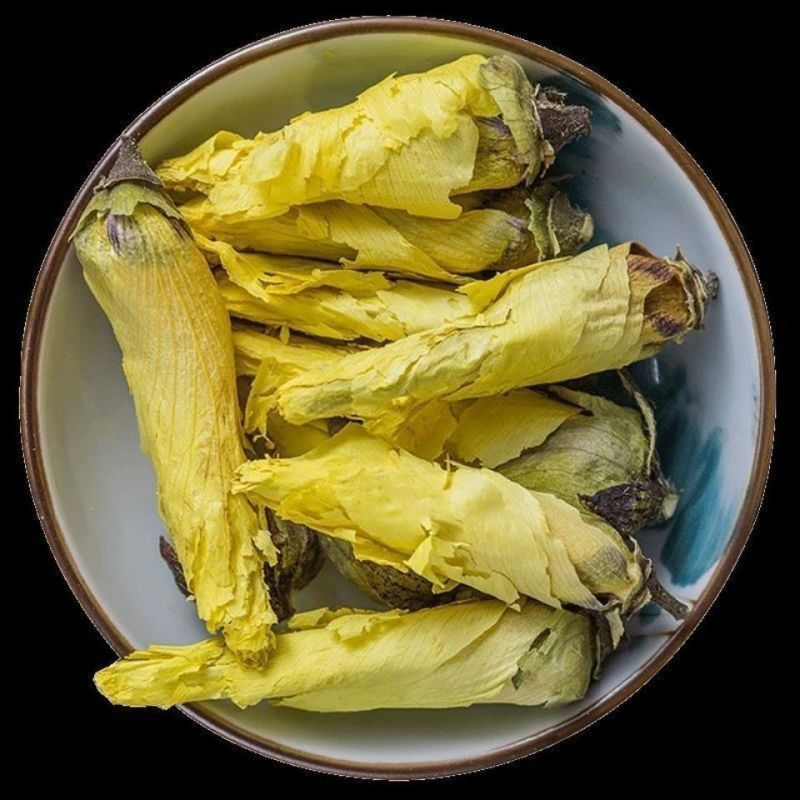 黄秋葵花1公斤京兰葵茶金花葵黄蜀葵花干花茶特级秋蓉葵
