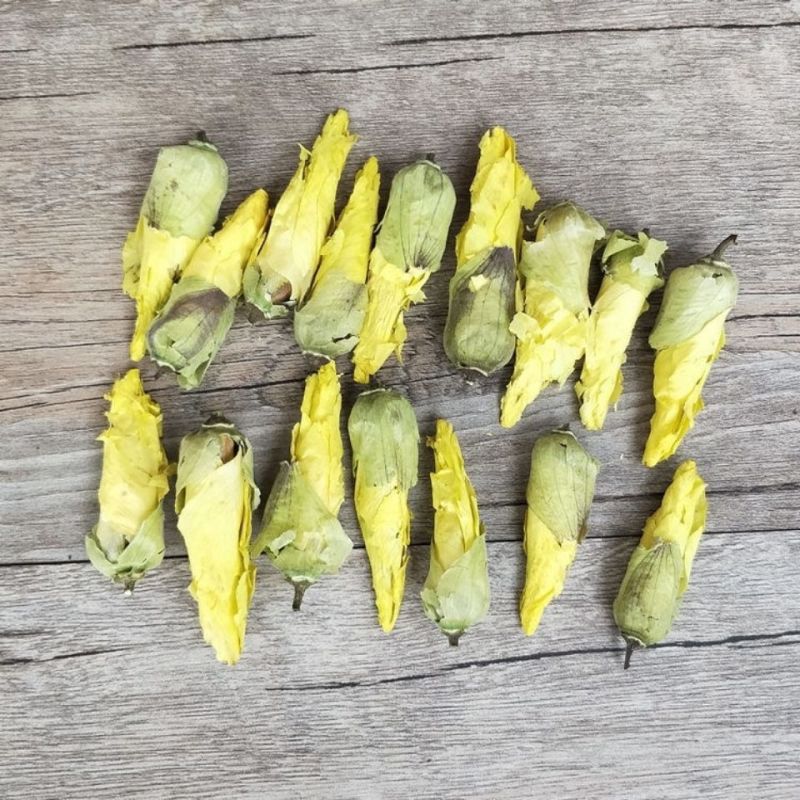 黄秋葵花1公斤京兰葵茶金花葵黄蜀葵花干花茶特级秋蓉葵
