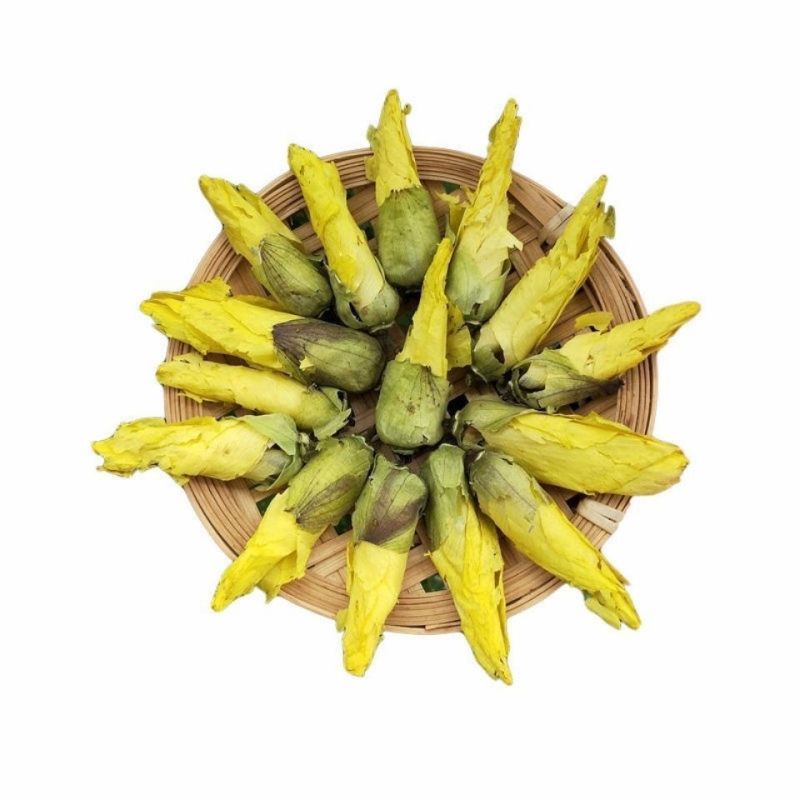 黄秋葵花1公斤京兰葵茶金花葵黄蜀葵花干花茶特级秋蓉葵