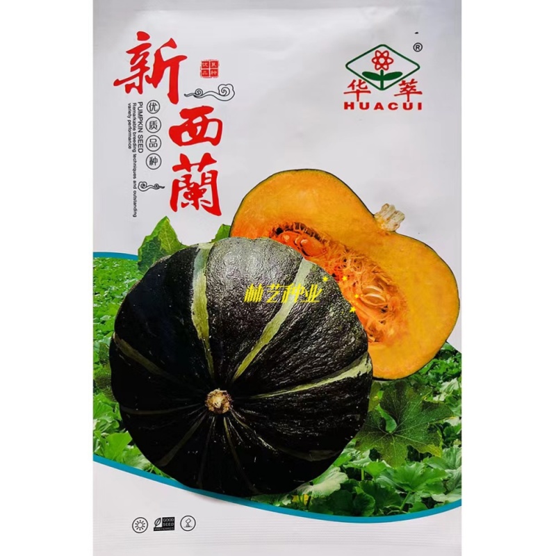 华萃浓香板栗南瓜种籽早熟高产商品性佳