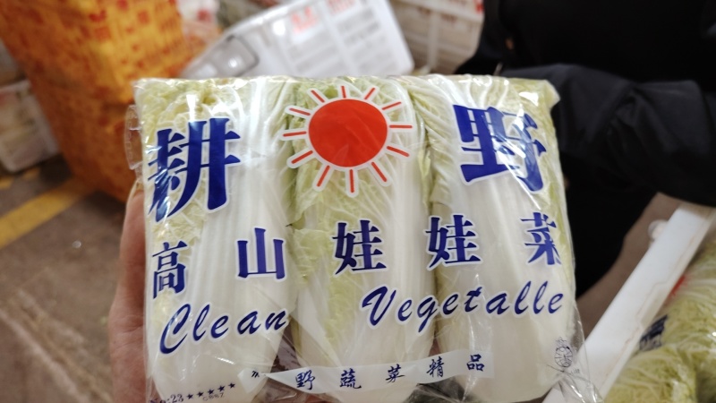 云南精品小娃娃菜高山娃娃菜富硒娃娃菜按需包装大量上市