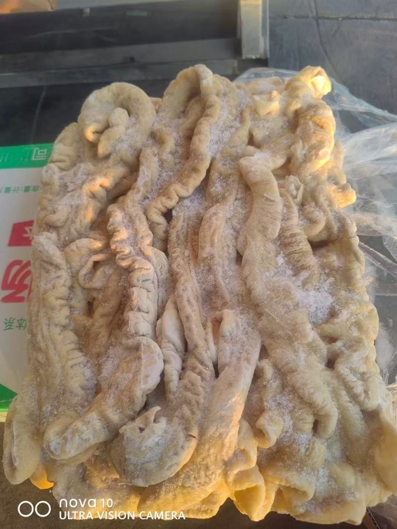 原色母猪大肠预煮去油85，十公斤箱装