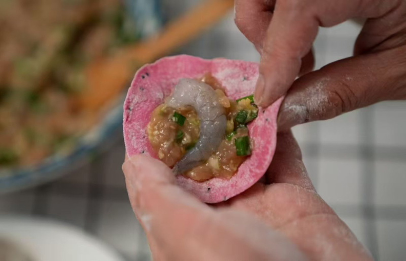 五福海鲜水饺手工饺子全家福水饺半成品冻饺海鲜饺子