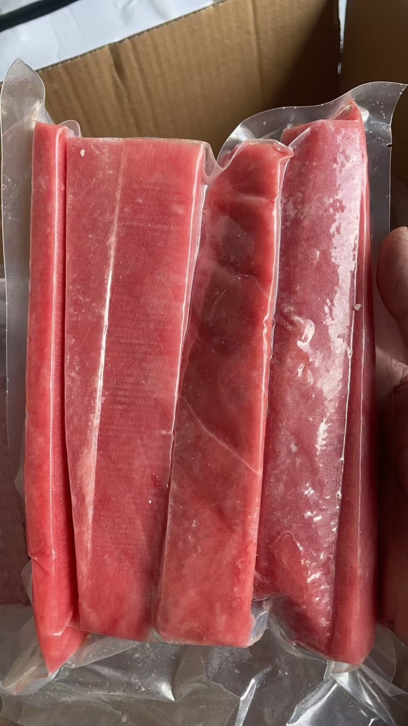 金枪鱼块金枪鱼肉金枪鱼排海鲜自助餐专用刺身食材黄旗金枪鱼