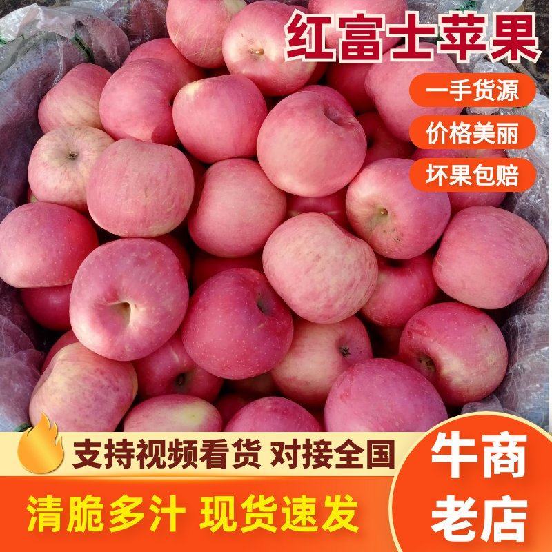 苹果山西红富士苹果旱地苹果口感好耐储存耐运输量大货足