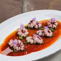 鱿鱼花瓣鱿鱼鱿鱼须足火锅食材捞汁烧烤鱿鱼卷鱿鱼肉樱花鱿