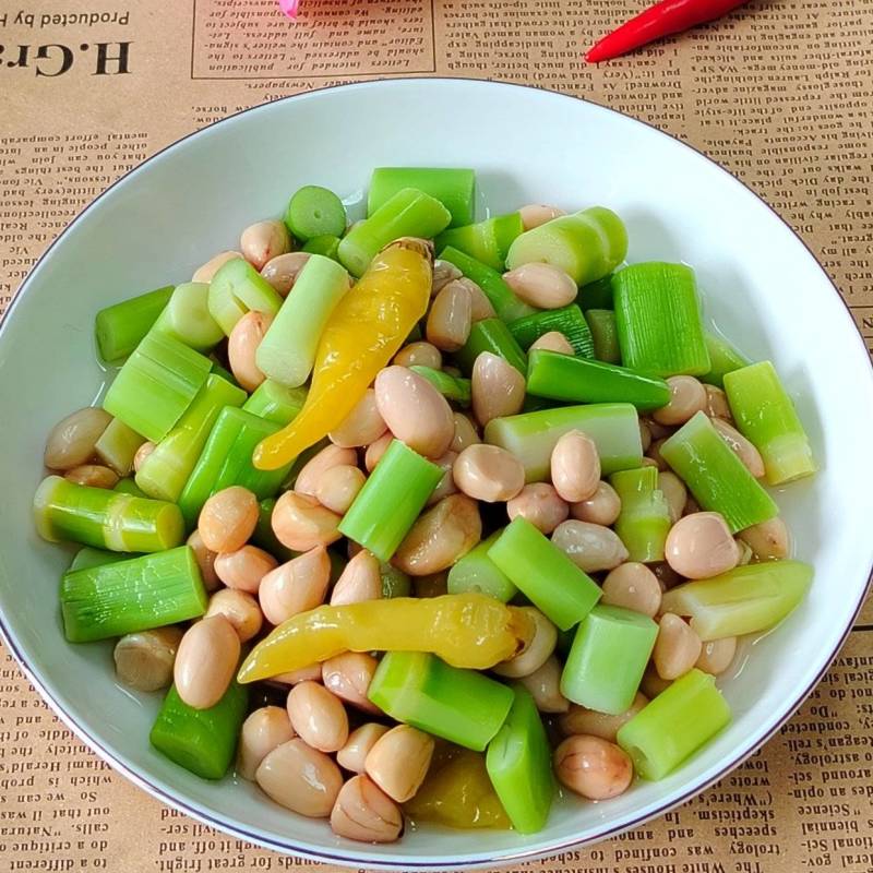 泡椒味花生脆笋下酒菜凉菜开袋即食餐饮装