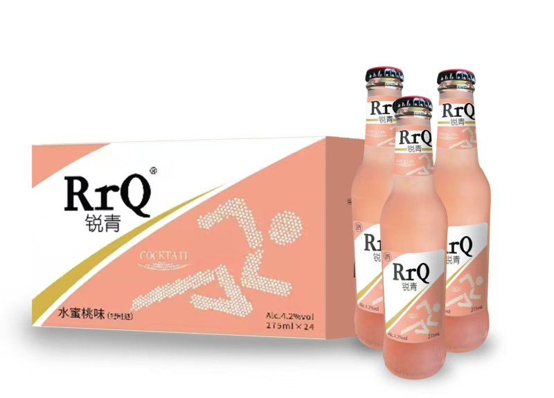 鸡尾酒磨砂瓶五个口，口感好价格美丽厂家一手货源