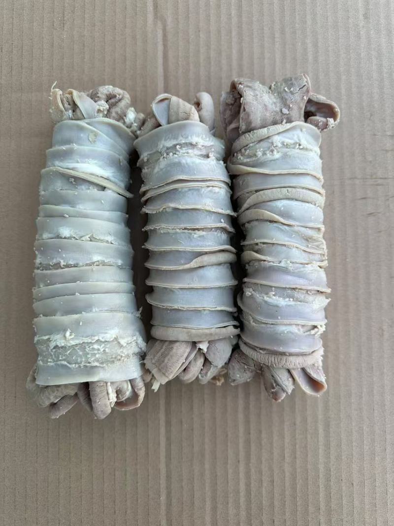 捆肠盘肠牛肠精修去油
