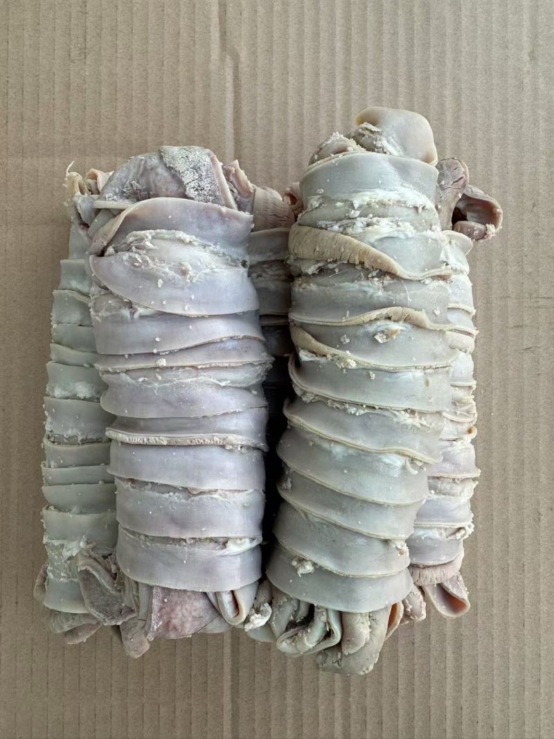 捆肠盘肠牛肠精修去油