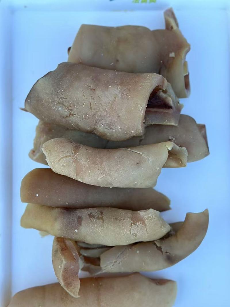 。牛脸筋牛脸皮烧烤炝拌