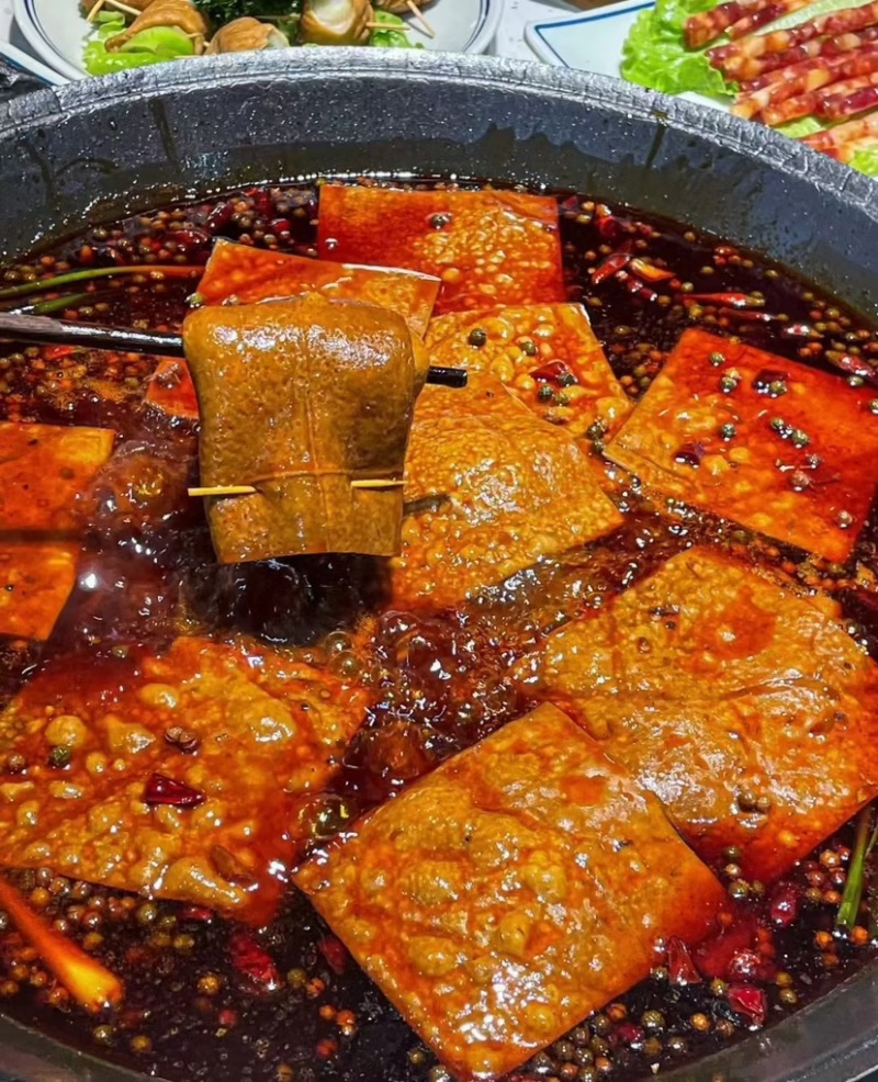 四川厂家直供【冷冻】起泡豆干（烧烤/火锅/串串）诚信经营