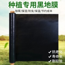 农膜塑料薄膜地膜黑色地膜防草黑地膜除草保温保湿地膜