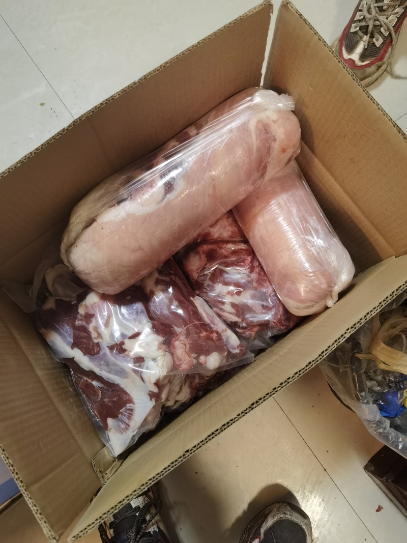 羊肉分割白条真空肉卷