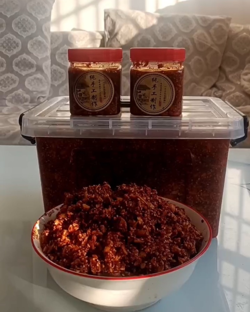 香辣酱纯手工制作无添加量大价优欢迎来电咨询
