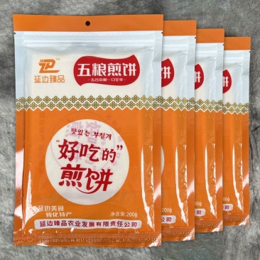 厂家直发五粮煎饼红枣芝麻等口味，支持批发零售，量大从优