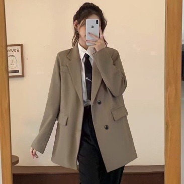 小装西外套女2025春新季款小子个高级计设