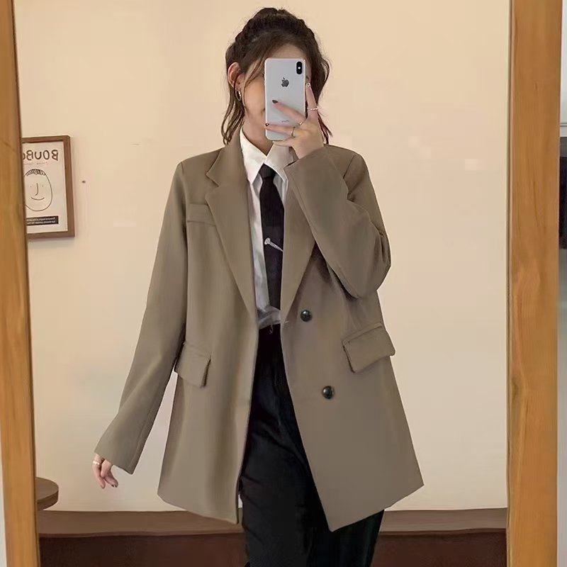 小装西外套女2025春新季款小子个高级计设